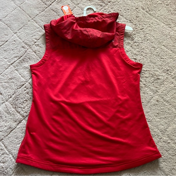NWT Cutter & Buck St. Louis Cardinals Sleeveless Hooded Top Women’s Size S - Picture 11 of 11